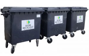 Location de bacs roulants 770L Durr Recyclage Haute-Savoie